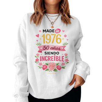 Vintage 1976 50 Años Cumpleaños Made In 1976 Sudadera Mujer - Regaloses