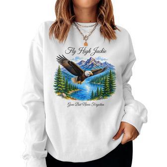 Women's Jackie Fan Club Big Bear Bald Eagles Kids Women Sweatshirt - Thegiftio UK