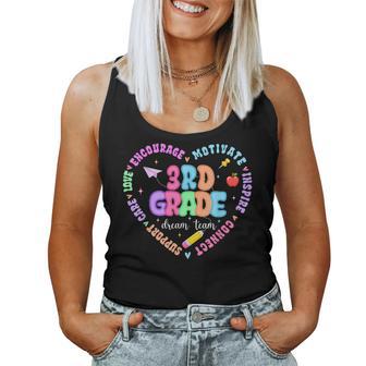 3Rd Grade Teacher Team Back To School Third Grade Teachers Women Tank Top - Thegiftio UK