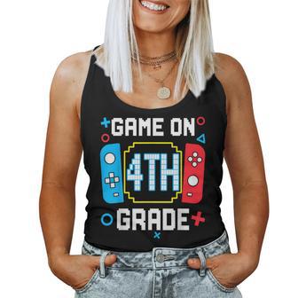 4Th Grade For Boys Back To School First Day Of Fourth Grade Women Tank Top - Thegiftio UK