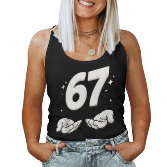 67 Divertido Número 67 Para Hombres Es Y Niños In Mangas Camiseta sin mangas para mujer - Regaloses