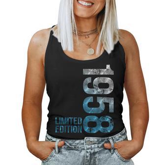 68 Cumpleaños 68 Años Hombre Retrointage 1958 Regalo Camiseta sin mangas para mujer - Regaloses
