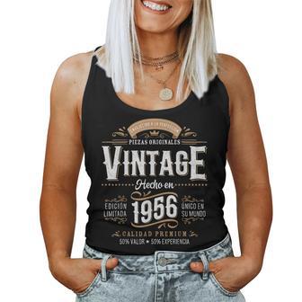 70º Cumpleaños Regalo 70 Años Hombre Intage 1956 Camiseta sin mangas para mujer - Regaloses