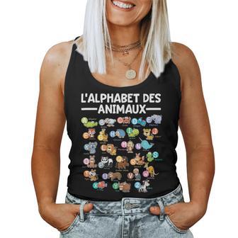 Animaux Alphabet Apprends Abécédaire Garçon Fille Débardeur pour femme - Cadeauxyz