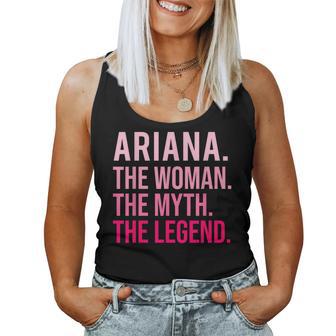 Ariana La El Mito La Leyenda Divertido Día Deanalentín Camiseta sin mangas para mujer - Regaloses