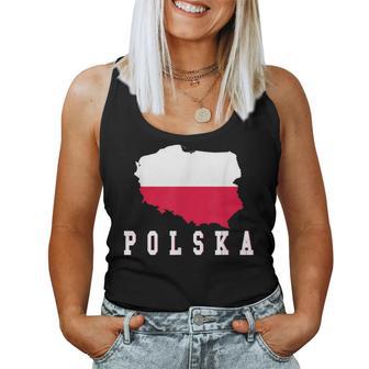 Bandera Polaca Patriótica Polonia Hombres Es Niños Polska Camiseta sin mangas para mujer - Regaloses