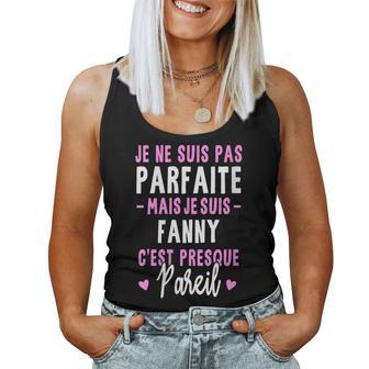 Cadeau Personnalisé Prénom Fanny Humour Noël Débardeur pour femme - Cadeauxyz