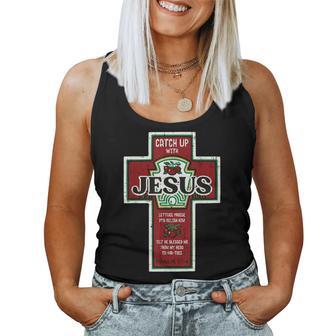 Christian Catch Up With Jesus Ketchup Kids Women Tank Top | Seseable UK
