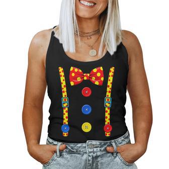 Clown Costume Halloween Circus Clown Matching Kids Women Tank Top | Seseable UK