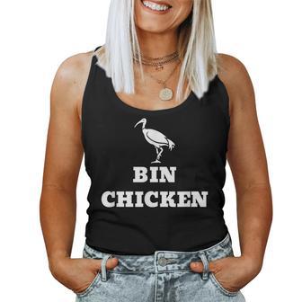 Con Gráfico De Humor Divertido Bin Chicken Camiseta sin mangas para mujer - Regaloses