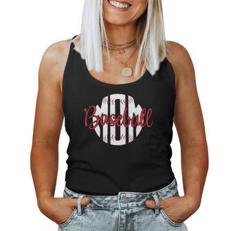 Cool Baseball Mom Christmas Ideas For Mom Women Tank Top | Seseable UK