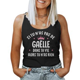 Copine Humour Cadeau Personnalisé Prénom Gaëlle Débardeur pour femme - Cadeauxyz