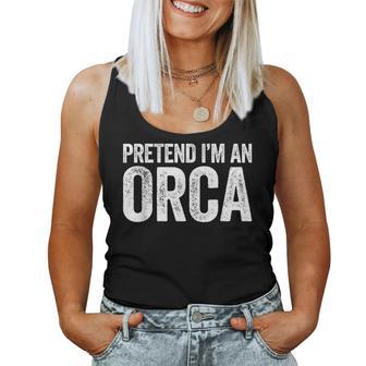 Disfraz De Orca De Pretend I'm An Orca Para Adultos Hombres Es Y Niños Camiseta sin mangas para mujer - Regaloses