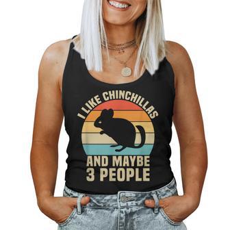 Divertido Diseño De Chinchilla Para Hombres Y Es Amantes De La Chinchilla Camiseta sin mangas para mujer - Regaloses