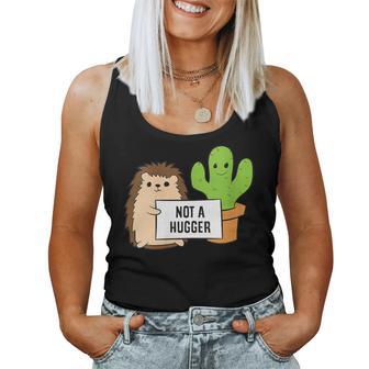 Erizo No Es Un Erizo De Cactus Que Abraza Cuello Camiseta sin mangas para mujer - Regaloses
