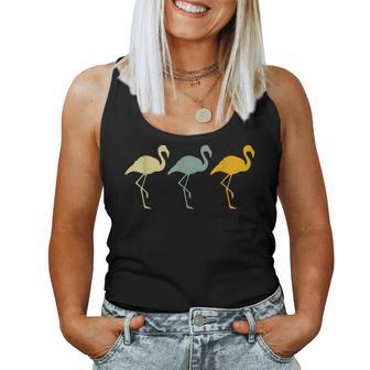 Flamingo Lovers Hombres Divertido Retro Flamingo Camiseta sin mangas para mujer - Regaloses