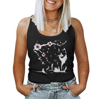 Gato Kawaii Anime Japonés Retro Hombres Es Niños Divertido Gato Camiseta sin mangas para mujer - Regaloses