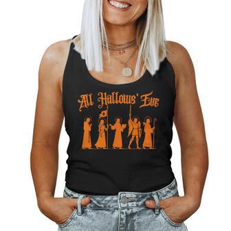 All Hallows' Eve Saint Procession Catholic Christian Holiday Women Tank Top | Seseable UK
