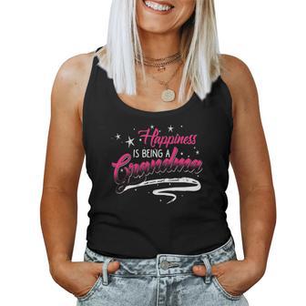 Happiness Is Being A Grandma Christmas Ideas For Mom Women Tank Top | Seseable UK