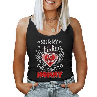 My Heart Belong To Mommy Christmas Ideas For Mom Women Tank Top | Seseable UK