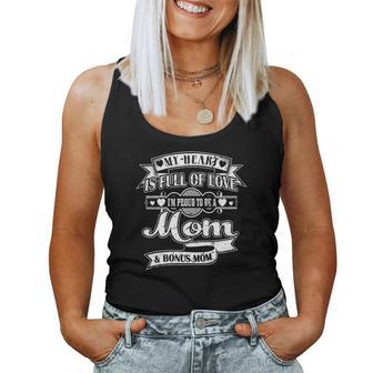 My Heart Is Full Of Love Proud Mom Christmas Ideas For Mom Women Tank Top | Seseable UK