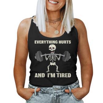 Humor Fitness Y Gimnasio Regalo Divertido Para Deportistas Cuello Camiseta sin mangas para mujer - Regaloses
