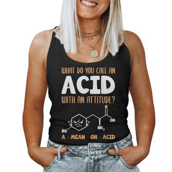 Humor Nerdy Chemistry Regalos-Aminoácido Para Es Y Hombres Camiseta sin mangas para mujer - Regaloses