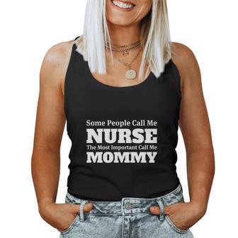 The Most Important People Call Me Mommy Women Tank Top | Seseable UK