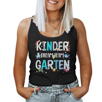 Kindergarten Dream Team Garten Ocean Animal Teacher School Women Tank Top - Thegiftio UK