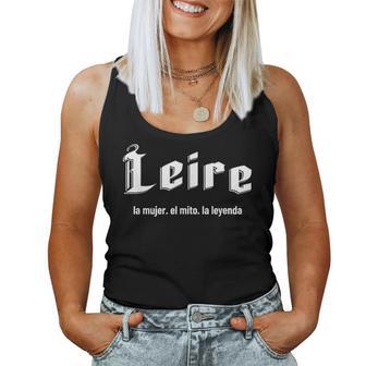 Leire La El Mito La Leyenda Leire Nombre Camiseta sin mangas para mujer - Regaloses