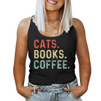 Libros Para Gatos Libro De Lectura De Café Gatos Para Hombres Y Es Camiseta sin mangas para mujer - Regaloses