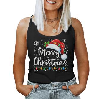 Merry Christmas Family Christmas Kids Xmas Women Tank Top - Thegiftio UK