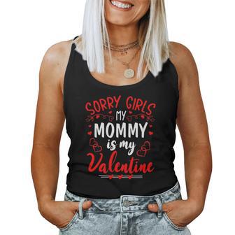 My Mommy Is My Valentine Christmas Ideas For Mom Women Tank Top | Seseable UK
