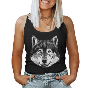 Motif Loup Mignon Pour Homme Enfant Amoureux Des Loups Débardeur pour femme - Cadeauxyz