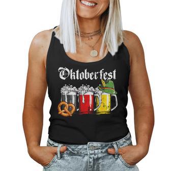 Oktoberfest Beer Taza Con Bandera Alemana Para Hombre Y Camiseta sin mangas para mujer - Regaloses