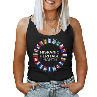 Hispanic Heritage Month Country Flags Kids Women Tank Top | Seseable UK