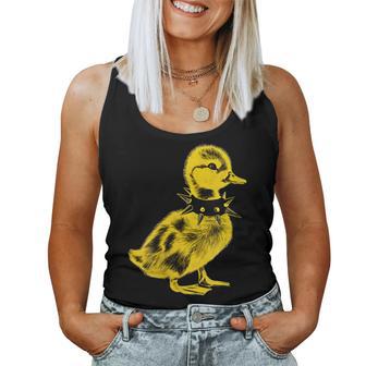 Patos Rocker Punk Metal Rock And Roll Music Toddler Boys Cuello Camiseta sin mangas para mujer - Regaloses