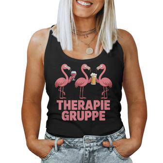 Therapie Gruppe Flamingo Mädels Freundinnen Party Tank Top Frauen - Geschenkecke