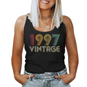 Regalo De Cumpleaños Número 29 Años Para Hombres Y Es Retrointage 1997 Camiseta sin mangas para mujer - Regaloses