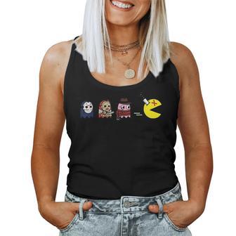 Retro Arcade Game Horror Movie Ghosts Costume Kids Women Tank Top | Seseable UK