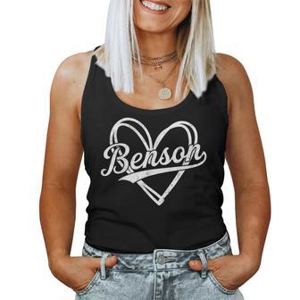 Retro Benson Heart Vintage Kid Girl Women Tank Top | Seseable UK