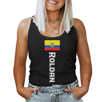 Roldan Apellido Ecuador Camisa Para Hombres Es Niños Camiseta sin mangas para mujer - Regaloses