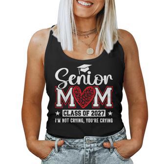 Senior Mom 2027 Proud Mom Mother Graduate Class Of 2027 Women Tank Top | Seseable UK