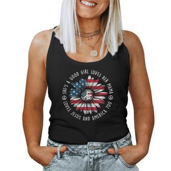 She Is A Good Girl Loves Her Mama Christmas Ideas For Mom Women Tank Top | Seseable UK