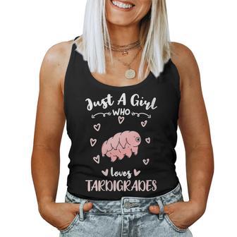 Sólo Una Chica Que Ama A Los Tardígrados Women's Camiseta sin mangas para mujer - Regaloses