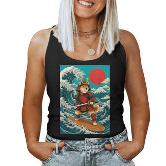 Surfhiba Inuamurai Chien Japonais Papa Chien Maman Débardeur pour femme - Cadeauxyz