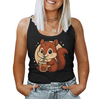 Thé À Bulles Mignon En Forme D'écureuil Kawaii Pour Fille Débardeur pour femme - Cadeauxyz