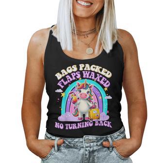 Unicorn Inappropriate Adult Trip Travel Girls Vacation Women Tank Top - Thegiftio UK