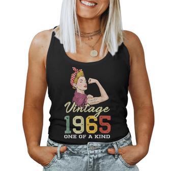 Vintage 59 Años 1965 Único 59 Cumpleaños Es Camiseta sin mangas para mujer - Regaloses