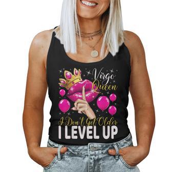 Virgo Queen I Don't Get Older I Level Up Birthday Queen Women Tank Top | Seseable UK